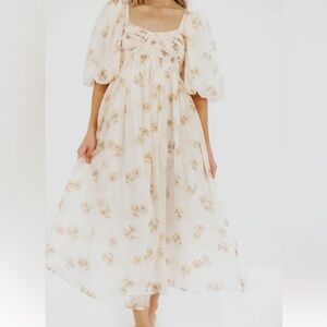 Worth Collective Dress “Taupe”